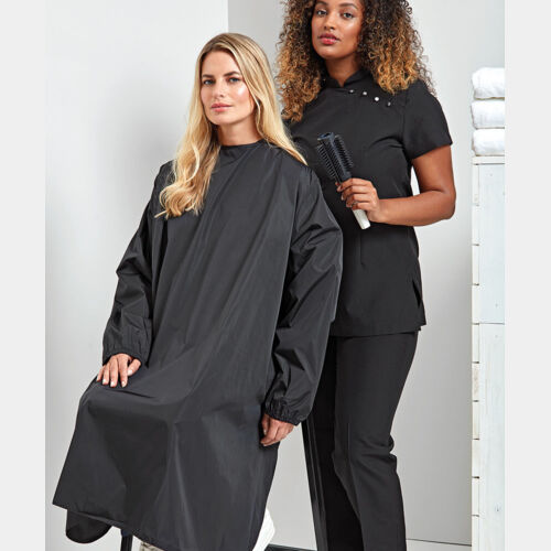 Long sleeve waterproof salon gown Thumbnail