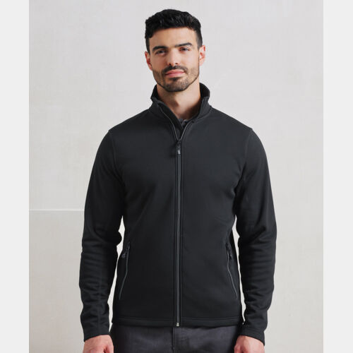 Men's spun dyed sustainable zip-through sweatshirt Thumbnail