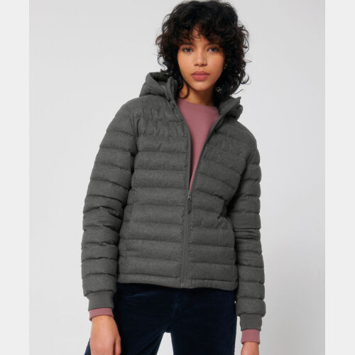 Stella Voyager wool-like padded jacket (STJW897) Thumbnail