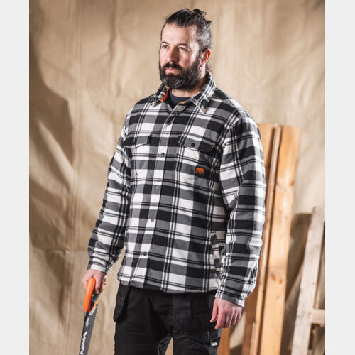 Worker padded checked shirt Thumbnail