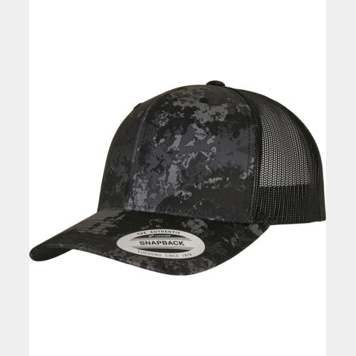 YP Classics® Veil Camo™ retro trucker cap (6606VC) Thumbnail