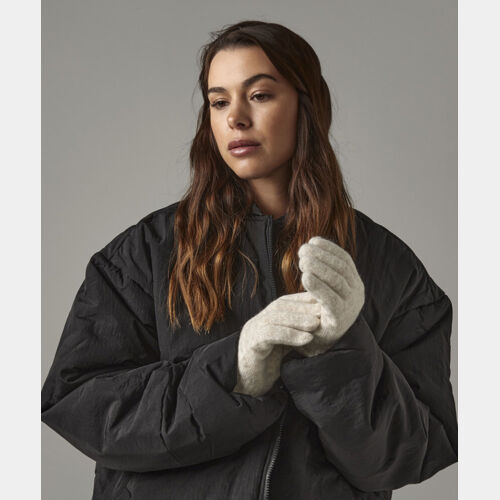 Cosy ribbed-cuff gloves Thumbnail