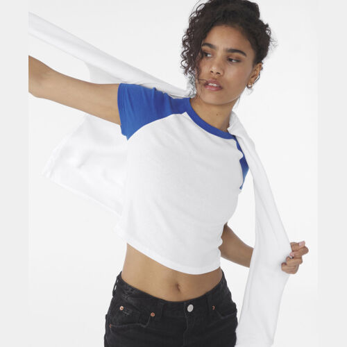 Women’s micro rib raglan baby t-shirt Thumbnail