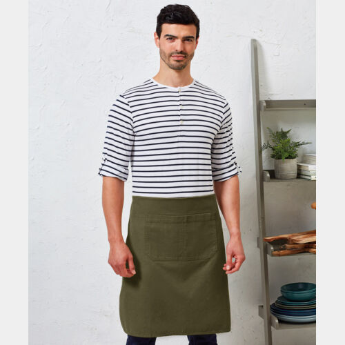‘Artisan’s choice’ double-pocket canvas apron Thumbnail