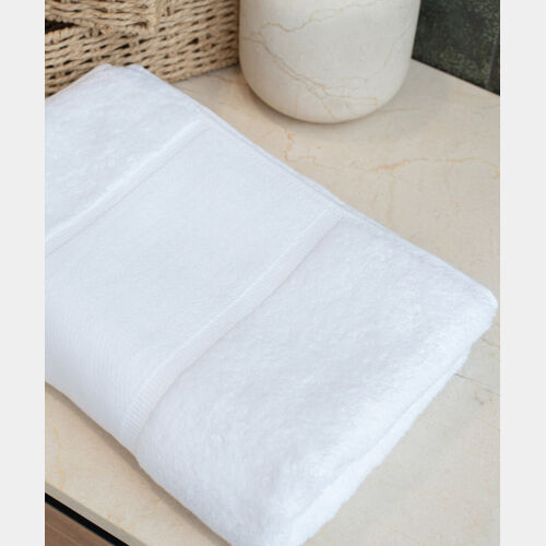 Organic bath towel with printable border Thumbnail
