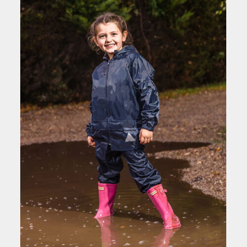 Junior waterproof jacket and trouser set Thumbnail