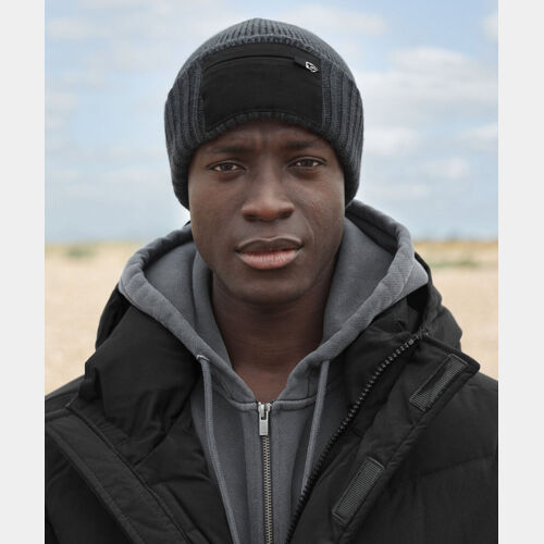 Zip patch beanie Thumbnail