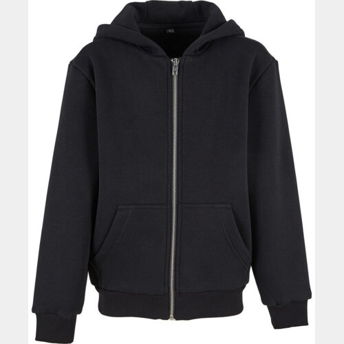 Kids fluffy zip hoodie Thumbnail