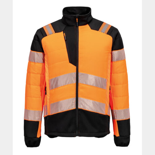 PW3 Hi-vis hybrid baffle jacket (T170) Thumbnail