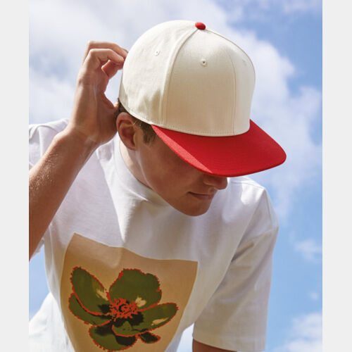 Contrast flat peak 6-panel cap Thumbnail