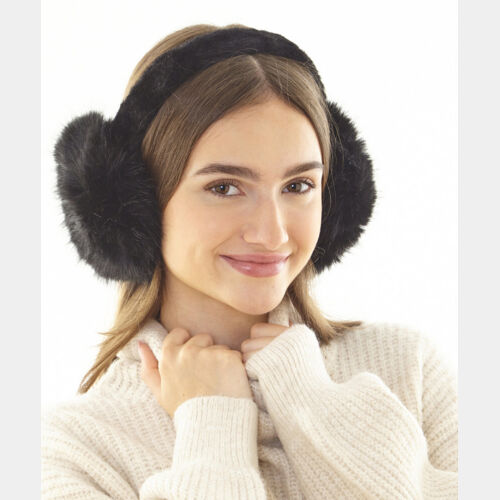 Luxury fur ear muffs Thumbnail