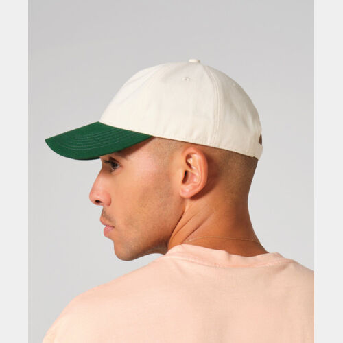 Contrast peak leisure cap Thumbnail