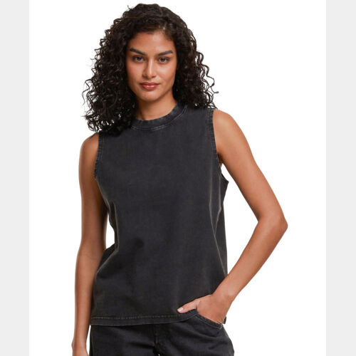 Women’s vintage washed sleeveless tee Thumbnail