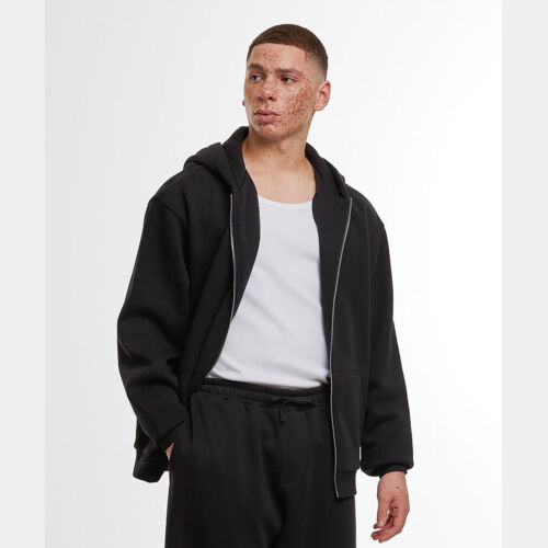 Loose-fit zip hoodie Thumbnail