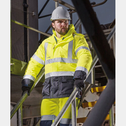 High-visibility waterproof jacket Thumbnail