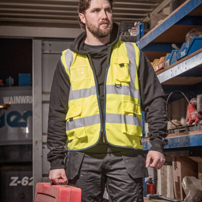High-visibility technical vest Thumbnail