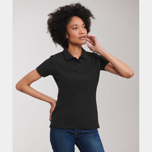 Women's classic polycotton polo Thumbnail