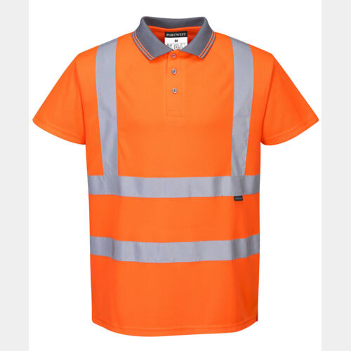 Hi-vis short sleeved polo (S477/RT22) Thumbnail