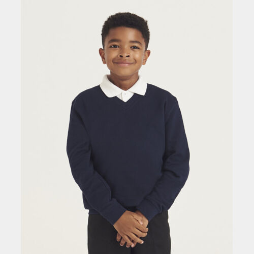 Kids Academy v-neck sweatshirt Thumbnail