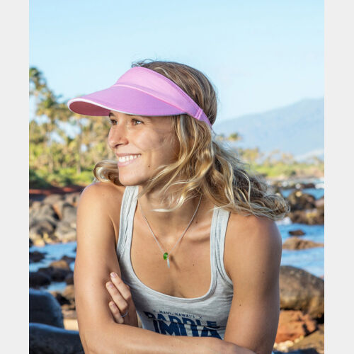 Herringbone sun visor with sandwich peak Thumbnail