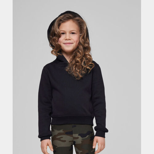 Girls cropped sweat hoodie Thumbnail