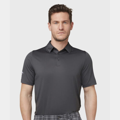 Swing Tech™ solid polo Thumbnail