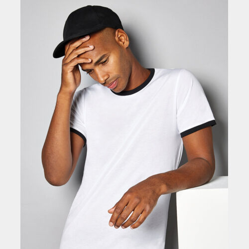 Fashion fit ringer tee Thumbnail