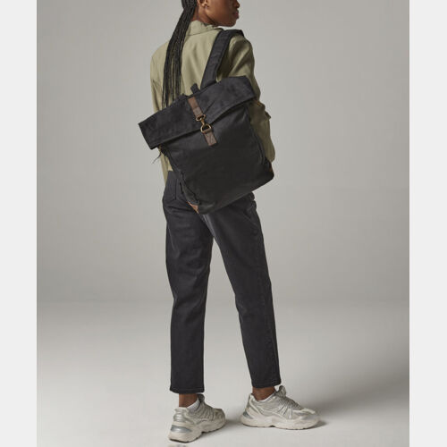 Heritage waxed canvas backpack Thumbnail