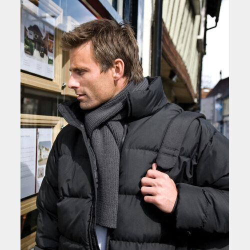 Classic heavy knit scarf Thumbnail