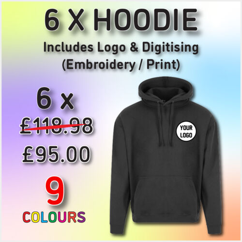 6 x Hoodie Bundle Thumbnail
