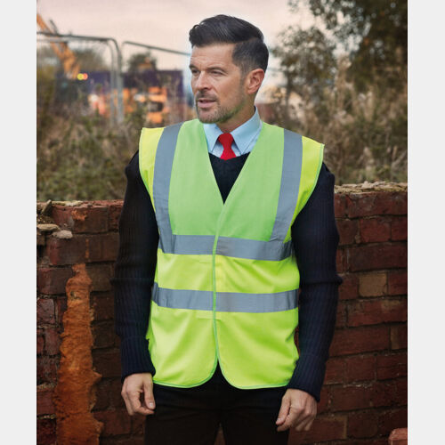 Hi-vis 2-band-and-braces waistcoat (HVW100) Thumbnail