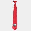 'Colours' satin clip tie Thumbnail