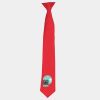 'Colours' satin clip tie Thumbnail