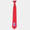 'Colours' satin clip tie Thumbnail