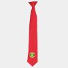 'Colours' satin clip tie Thumbnail