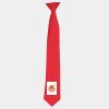 'Colours' satin clip tie Thumbnail