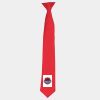 'Colours' satin clip tie Thumbnail