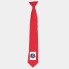 'Colours' satin clip tie Thumbnail
