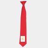 'Colours' satin clip tie Thumbnail
