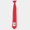 'Colours' satin clip tie Thumbnail