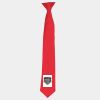 'Colours' satin clip tie Thumbnail