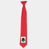 'Colours' satin clip tie Thumbnail