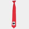 'Colours' satin clip tie Thumbnail