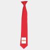'Colours' satin clip tie Thumbnail