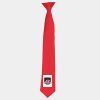 'Colours' satin clip tie Thumbnail