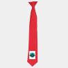 'Colours' satin clip tie Thumbnail