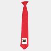 'Colours' satin clip tie Thumbnail