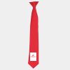 'Colours' satin clip tie Thumbnail