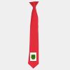 'Colours' satin clip tie Thumbnail