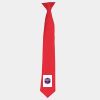'Colours' satin clip tie Thumbnail